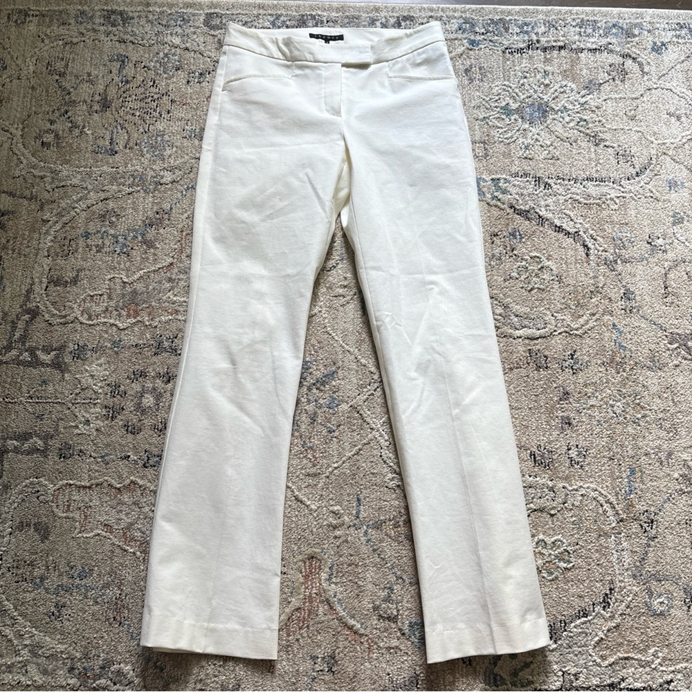 Theory Trouser Pant - Stretch Cotton. Bootcut